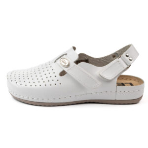 Анатомични дамски сандали от естествена кожа – регулируеми и противохлъзгащи 726/18