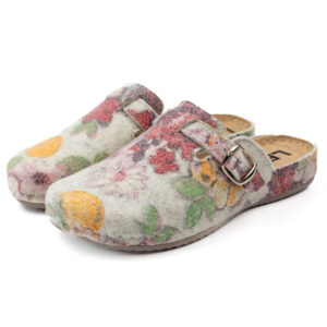 Топли дамски сабо пантофи - 717/AKVAREL