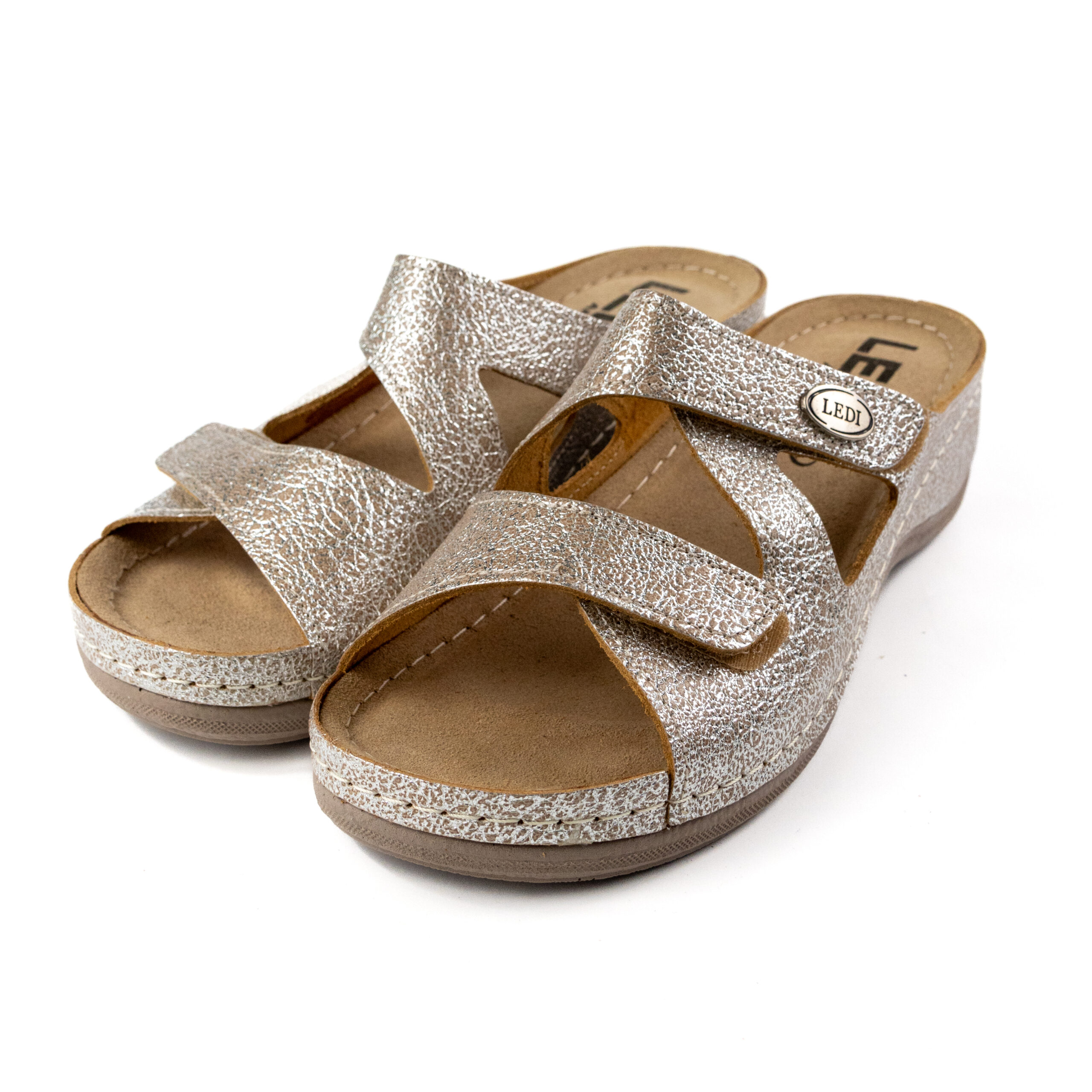 Дамски анатомични чехли от естествена кожа 426/E1 - Image 5