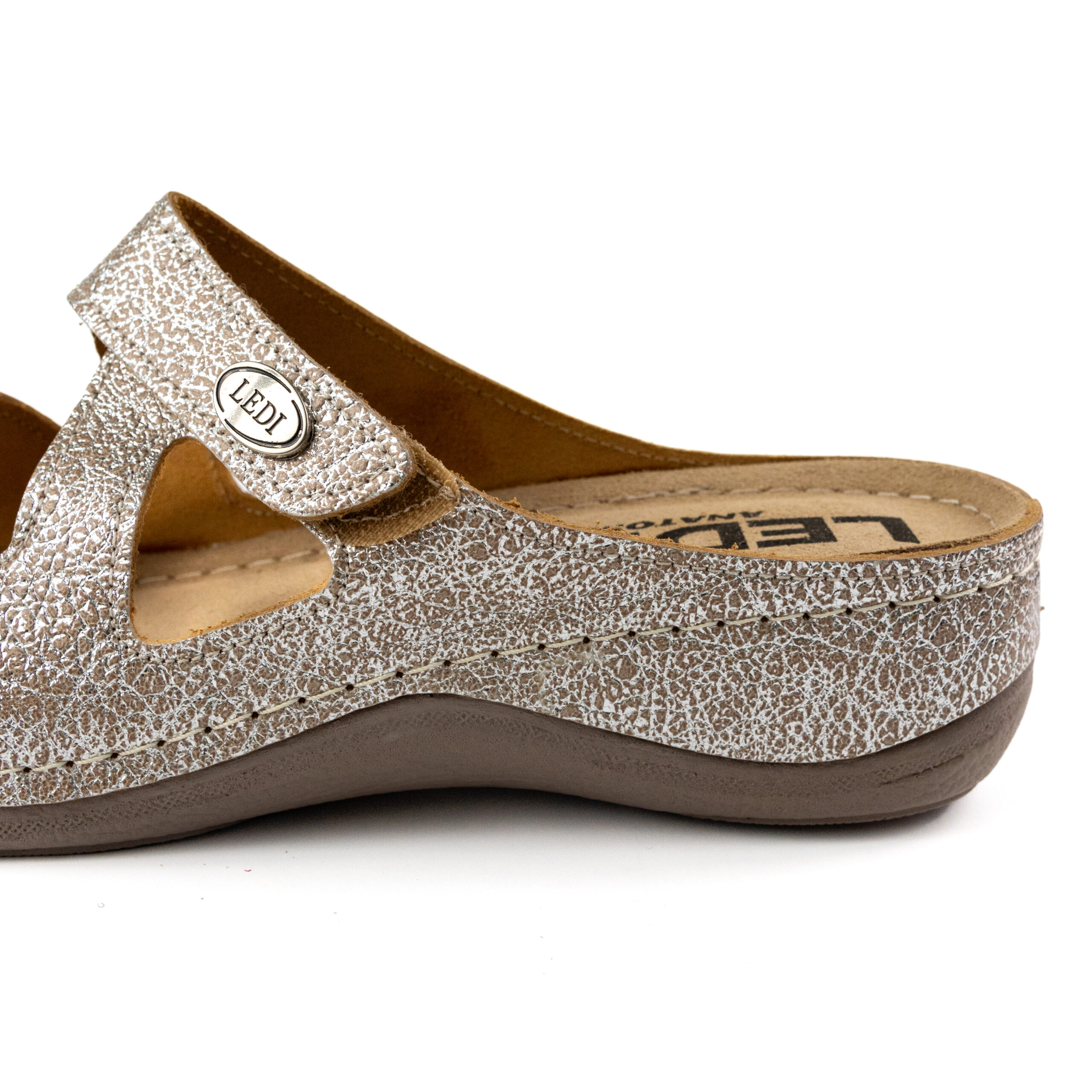 Дамски анатомични чехли от естествена кожа 426/E1 - Image 3