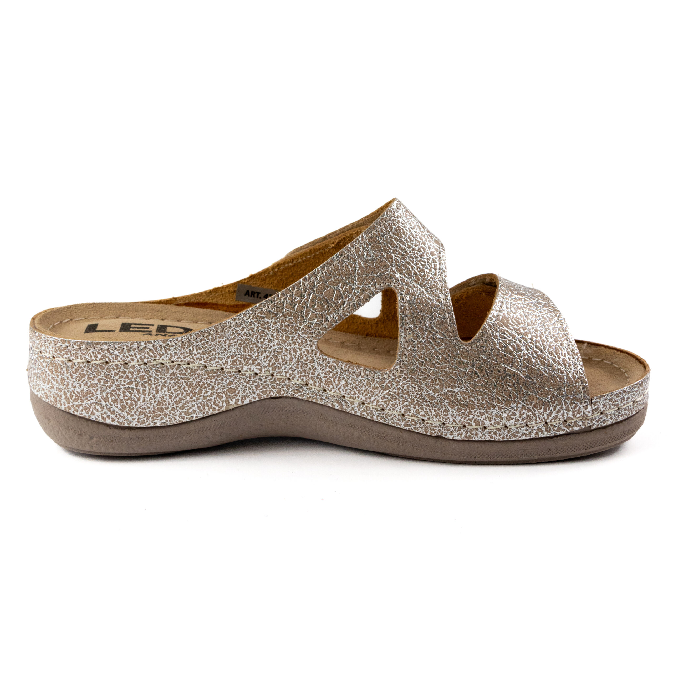 Дамски анатомични чехли от естествена кожа 426/E1 - Image 4