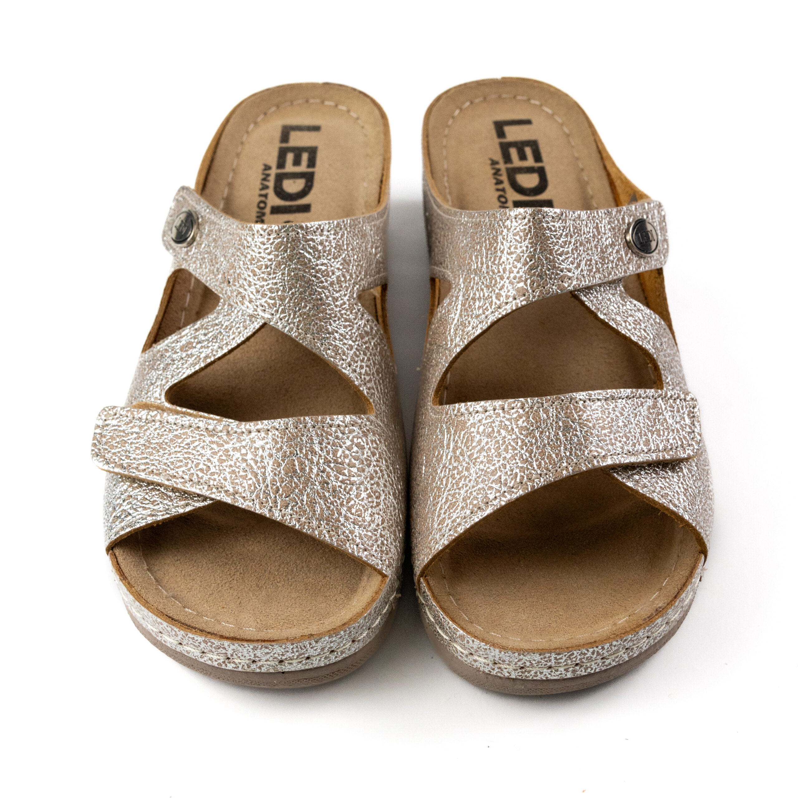 Дамски анатомични чехли от естествена кожа 426/E1 - Image 6