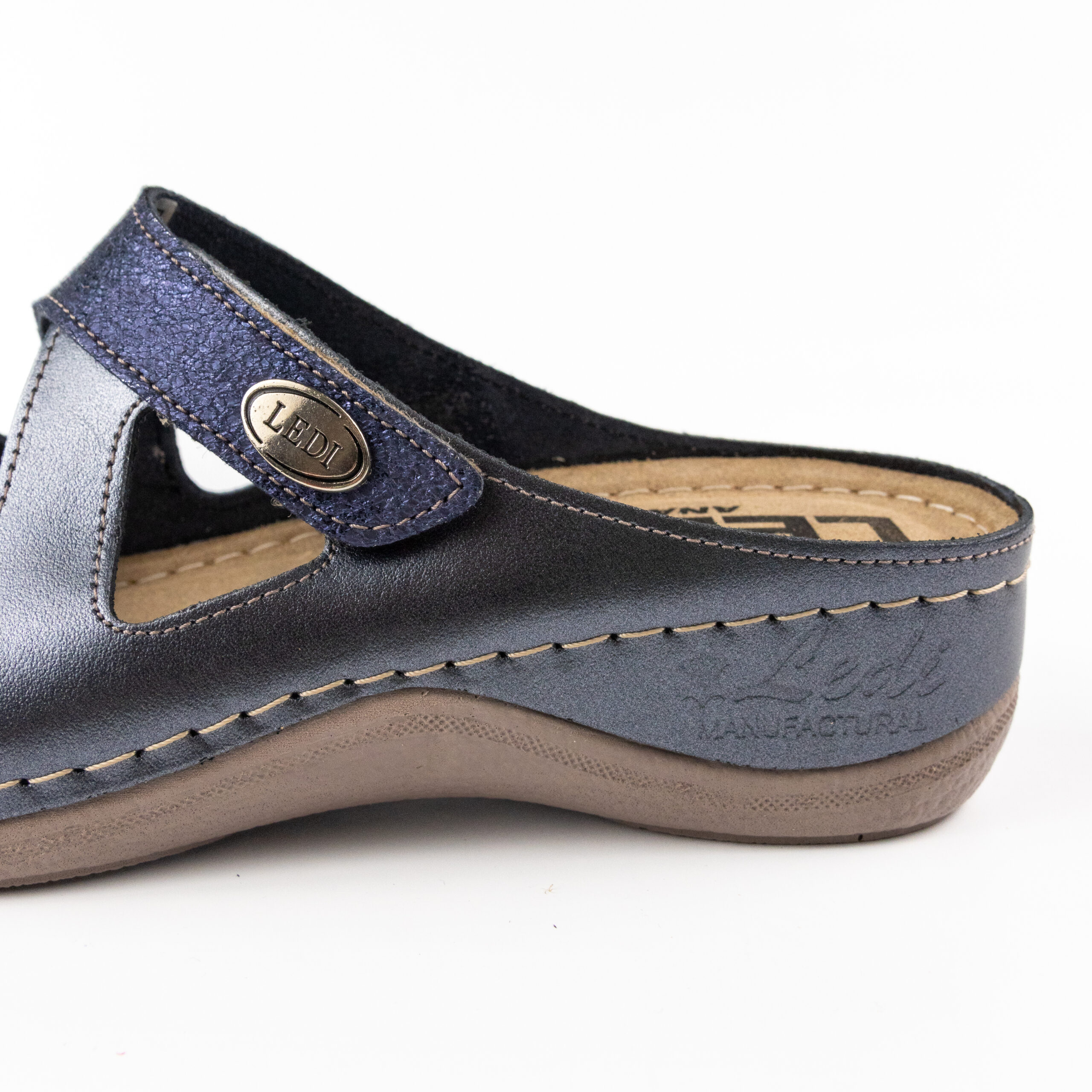 Дамски анатомични чехли от естествена кожа 426/F3 - Image 3